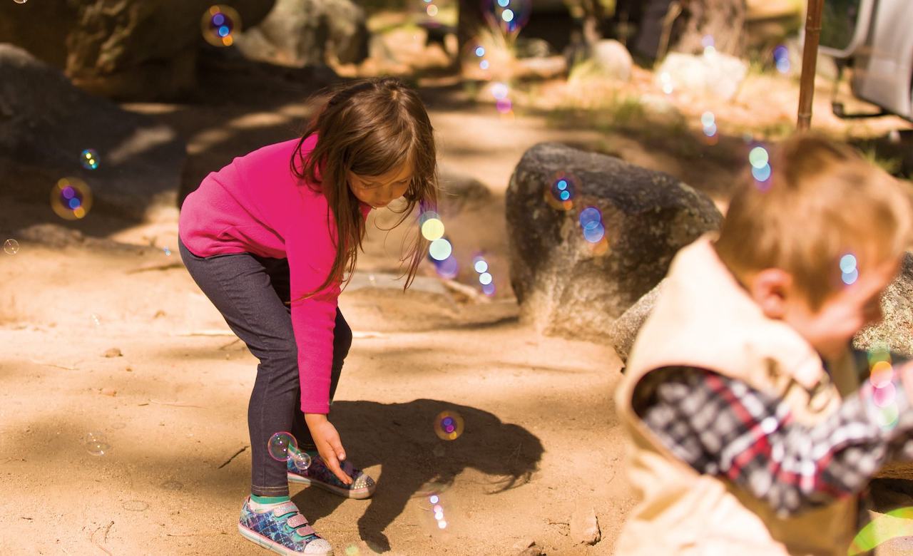 RV Camping in New Germany State Park